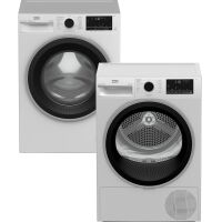 Zestaw AGD Beko Pralka B3WFU57215WPB 7kg + Suszarka B3T67249WPB 7kg Slim