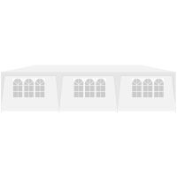 Pawilon ogrodowy Saska Garden PE 9x3 m Biały