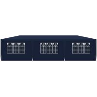 Pawilon ogrodowy Saska Garden PE 9x3 m Granatowy