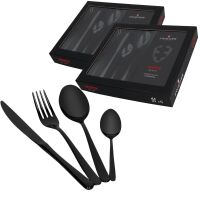 Zestaw Zwieger Sztućce Vesper Black 2 x 24 el.