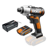 Zestaw WORX Wkrętarka udarowa WX290.9 20V + Akumulator z ładowarką 20V 2.0Ah WA3601