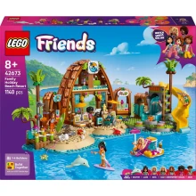 Klocki LEGO Friends Rodzinne wakacje na plaży 42673
