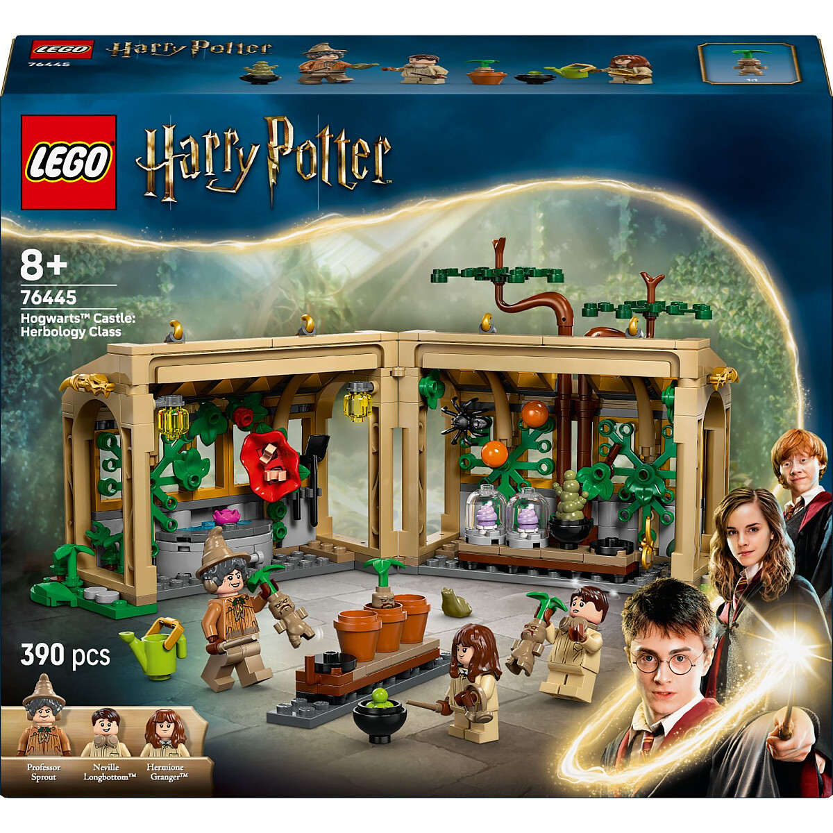 Klocki LEGO Harry Potter Zamek Hogwart zajęcia z zielarstwa 76445