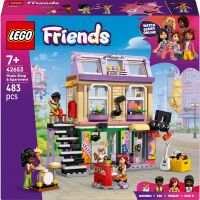Klocki LEGO Friends Sklep muzyczny i mieszkanie 42653