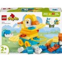Klocki LEGO DUPLO 3 w 1 Zwierzątka na kółkach 10448