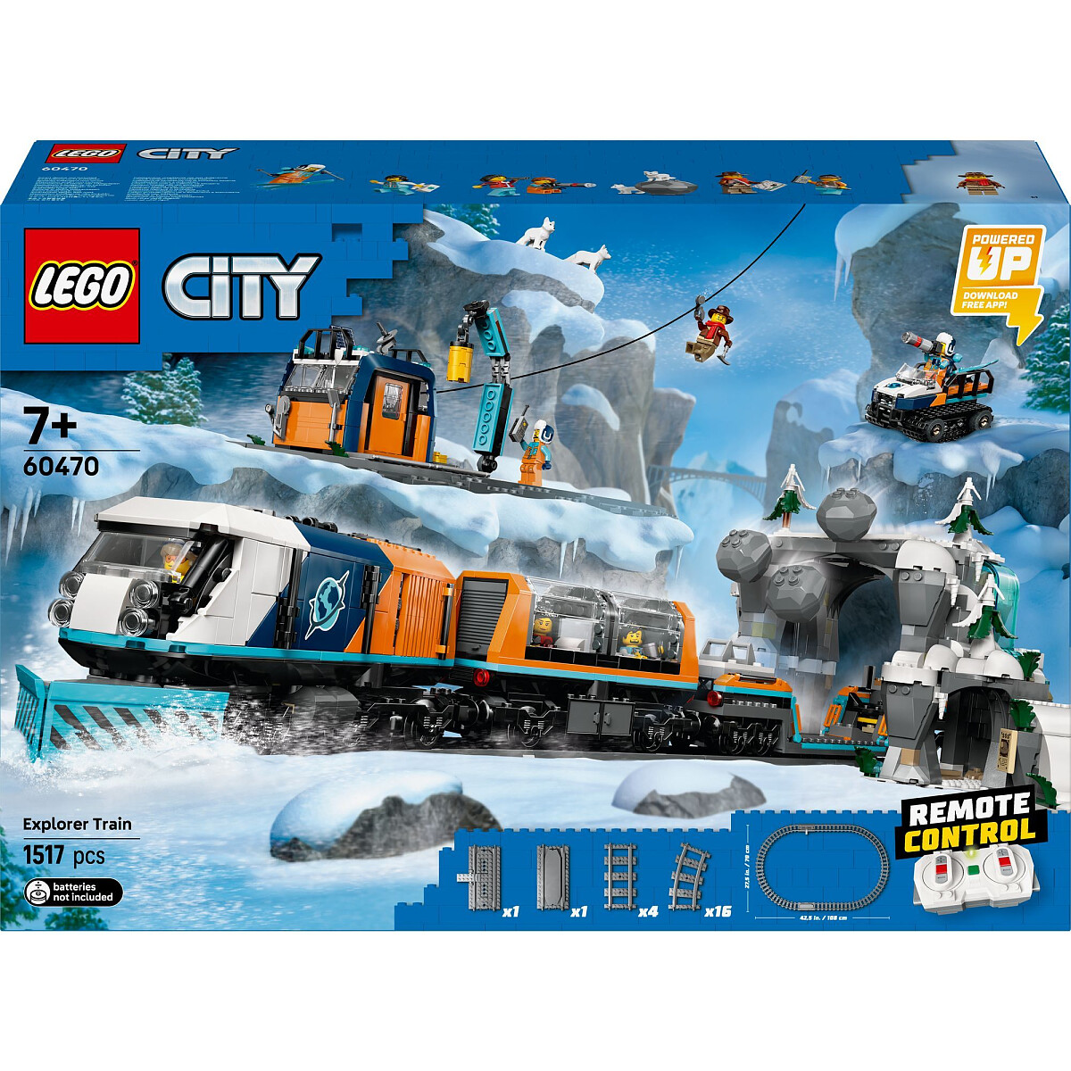 Klocki LEGO City Ekspres polarny arktycznych odkrywców 60470