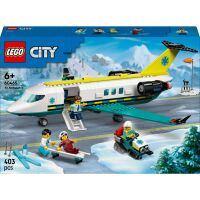 Klocki LEGO City Samolot pogotowia ratunkowego 60465