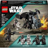 Klocki LEGO Star Wars Szturmowiec Śmierci i nocny szturmowiec-zestaw bitewny 75412