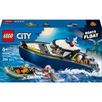 Klocki LEGO City Pościg łodzią policyjną 60456