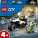 Klocki LEGO City Pościg na motocyklu policyjnym 60455
