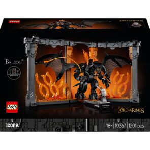 klocki lego icons wladca pierscieni book nook z balrogiem 10367 opakowanie przod