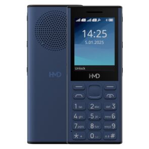 telefon hmd 130 music niebieski przod yl