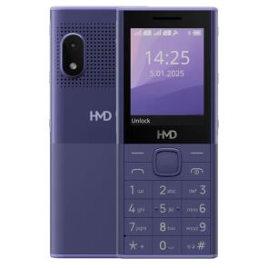 telefon hmd 150 music purpurowy tyl przod