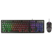 Zestaw przewodowy gamingowy klawiatura i mysz Tracer Gamezone Boost USB
