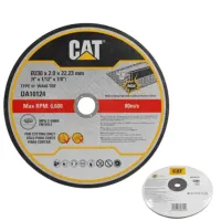 Tarcza do cięcia metalu CAT DA10124 x5
