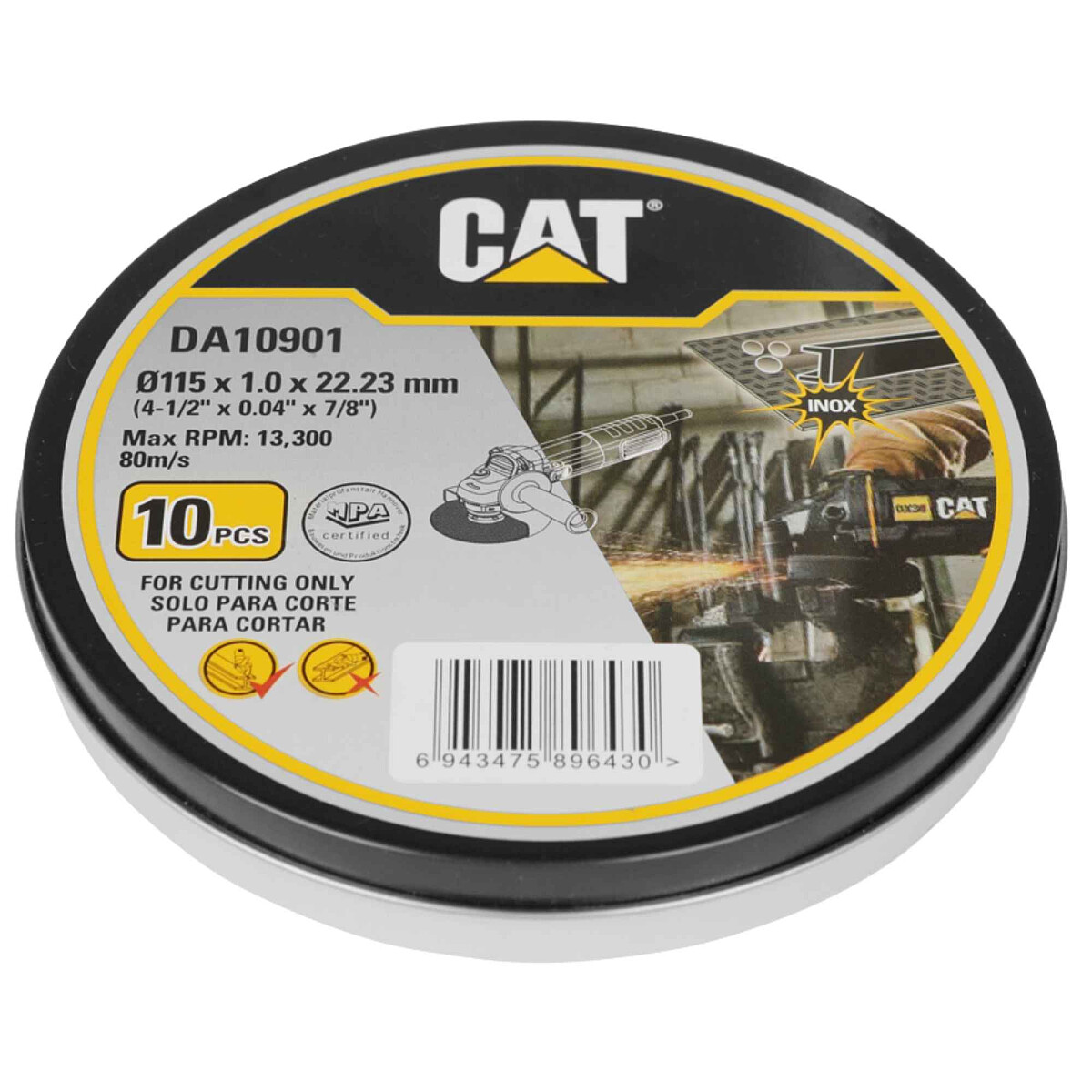 tarcza do ciecia metalu cat da10901 glowne