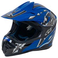 Kask ochronny Ramiz Enduro M Niebieski