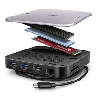 Adapter Hub Axagon HMC-UFO 9 w 1