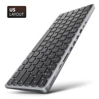 Klawiatura z hubem Axagon HMC-KB-US USB-C