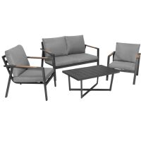 Zestaw mebli ogrodowych Ramiz Industrial Frame 4w1 201458