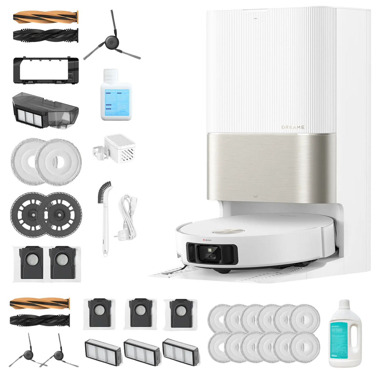 robot sprzatajacy dreame x50 ultra complete white glowne zdjecie