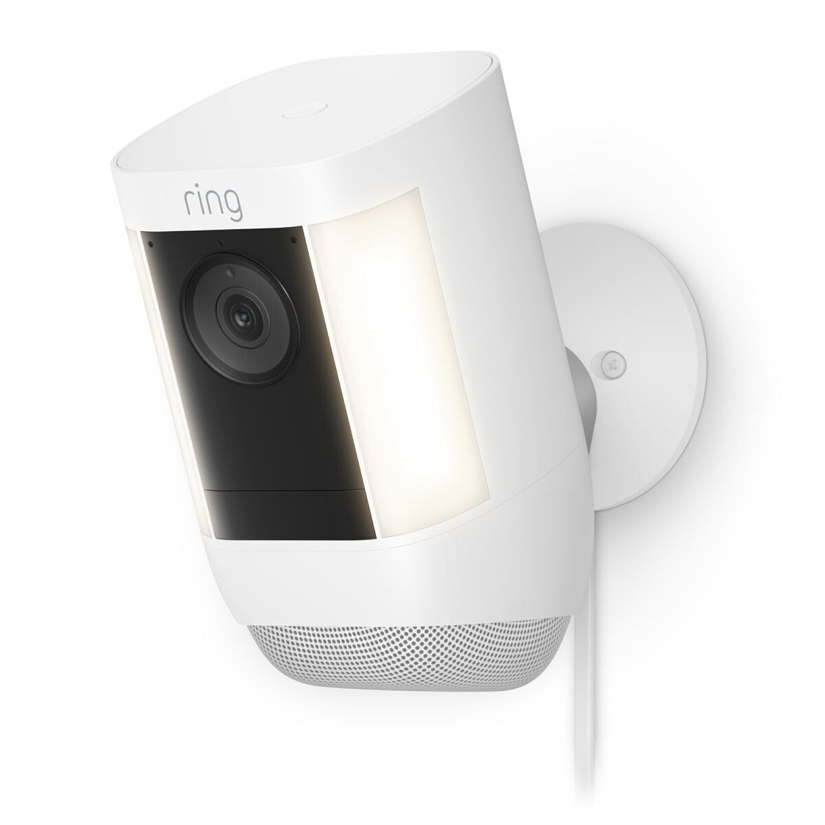 kamera zewnetrzna ring spotlight cam pro plugin biala zdjecie produktu