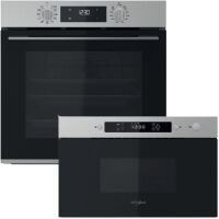 Zestaw AGD do zabudowy Whirlpool Piekarnik elektryczny z OMK58HR0X + Kuchenka mikrofalowa MBNA900X