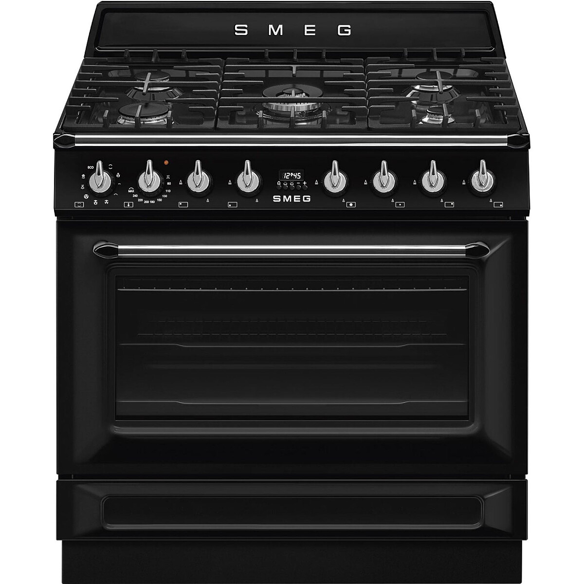 kuchnia gazowo elektryczna smeg victoria tr90gmbl glowne