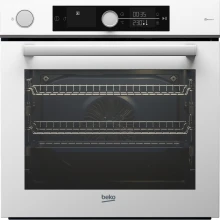 Piekarnik elektryczny z funkcją pary Beko BBIS18400WDS SteamAid Pieczenie 3D Grill Biały