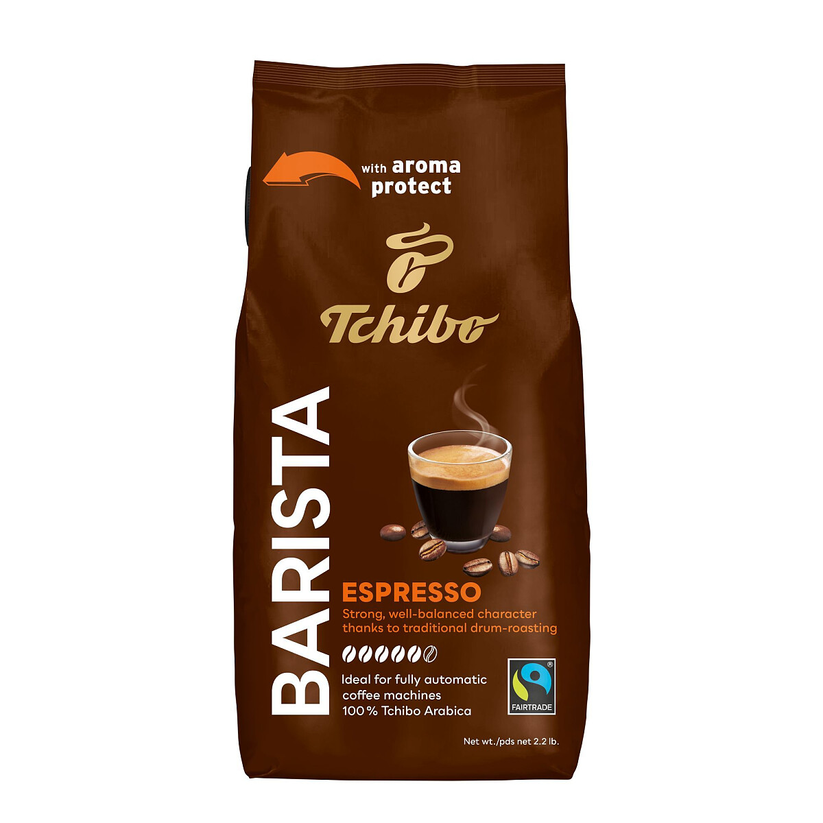 kawa ziarnista tchibo barista cafe espresso 1kg front