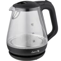 Czajnik elektryczny Łucznik Compact Glass WK-2502 Czarny