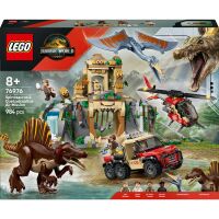 Klocki LEGO Jurassic World Powietrzna misja z kecalkoatlem i spinozaurem 76976