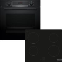 Zestaw AGD do zabudowy Bosch Piekarnik elektryczny HBA534EB3 + Płyta indukcyjna PUG611AA5E
