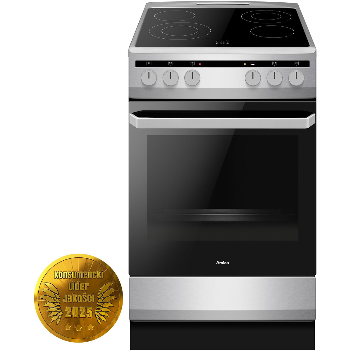 kuchnia ceramiczna amica 58ce2.315hq(xx) nowe glowne