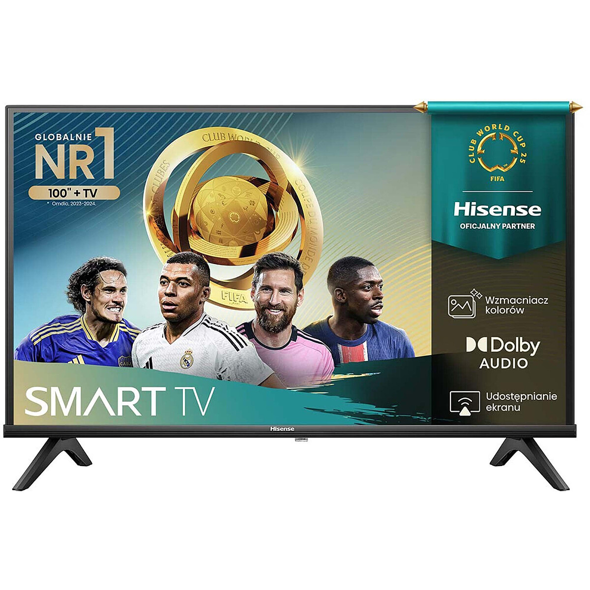 telewizor hisense 32a4q front