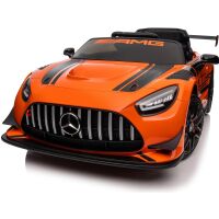 Samochód na akumulator Enero Toys Licencja Mercedes AMG GT3 1060187 Pomarańczowy