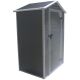 Domek narzędziowy Saska Garden 133,5x103x202cm PVC Szary
