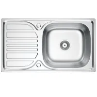 Zlewozmywak stalowy Kernau KSS M 4576 1B1D Satin