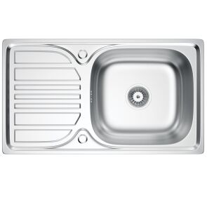 zlewozmywak stalowy kernau kssm 4576 1b1d satin z gory
