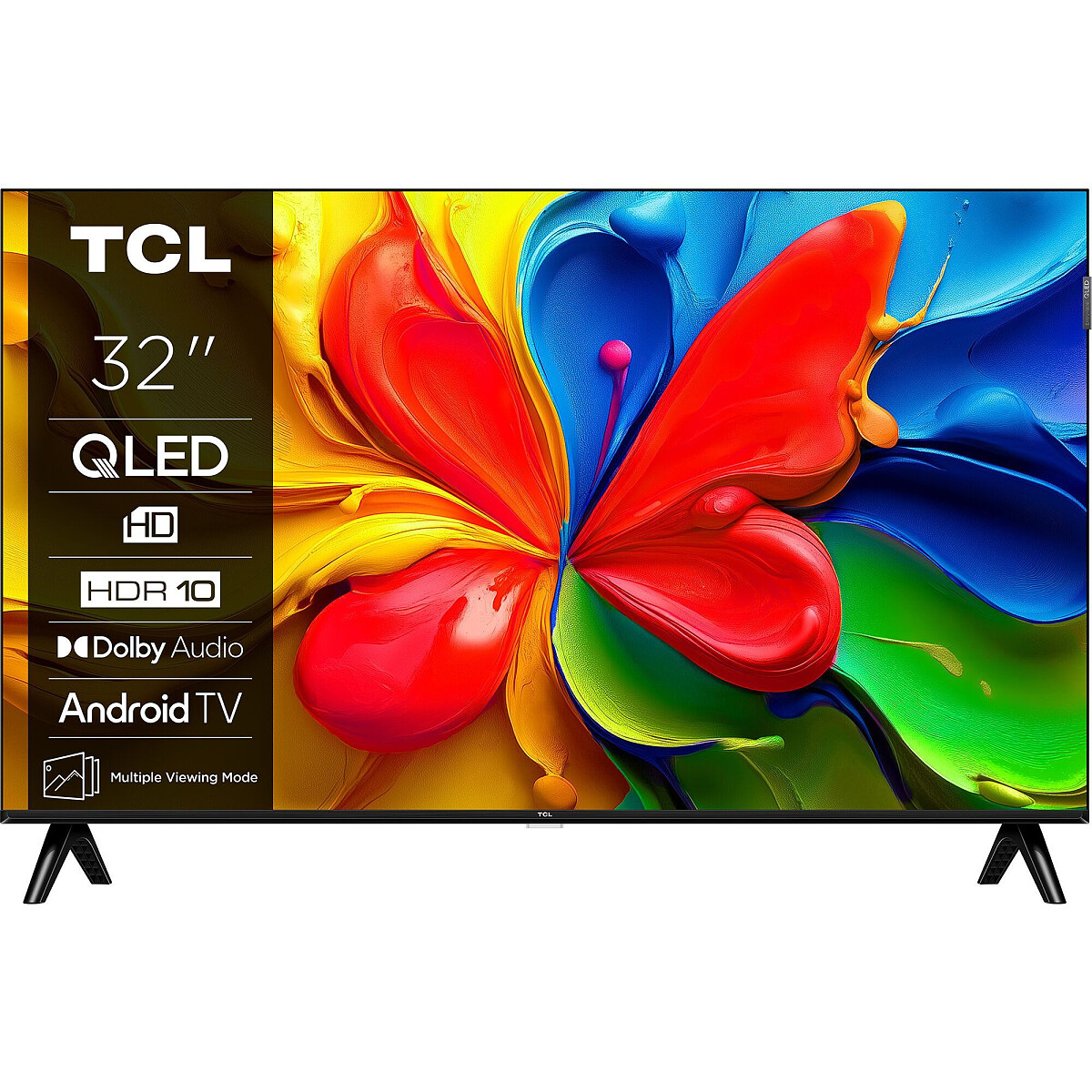 telewizor tcl 32s4k qled front napisy