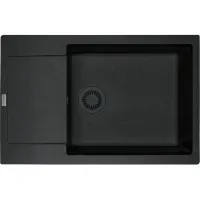 Zlewozmywak granitowy Franke Maris MRG 611-78 XL Onyx/Czarny mat