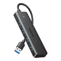 Adapter Ugreen 4w1 25851 Hub USB-A do USB-A x4 Czarny
