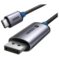 Kabel USB-C do DisplayPort Ugreen CM556 8K 3m Czarny