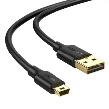 Kabel USB-A do mini-USB Ugreen US132 3m Czarny