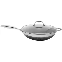 Patelnia wok Kohersen Black Cube 32 cm