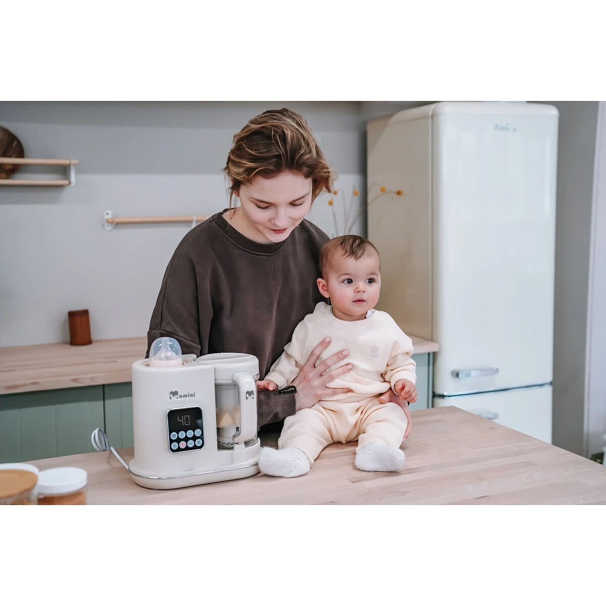 multiblender parowy momini minichef 7w1 dziecko