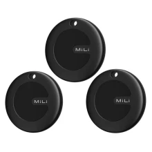 Lokalizator MiLi MiTag 3 sztuki Android Czarny