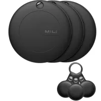 Lokalizator MiLi MiTag + etui brelok 3 sztuki Android Czarne