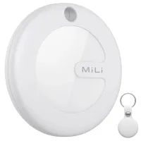 Lokalizator MiLi MiTag + etui brelok iOS Białe
