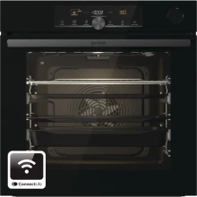 Piekarnik elektryczny z funkcją pary Gorenje BSA6747A04BGWI AutoBake SteamAssist Pizza 300 Termosonda Czarne szkło